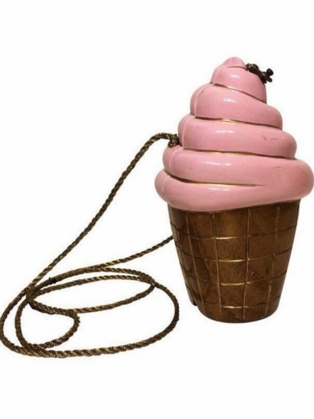 TIMMY WOODS RARE ICE CREAM CONE PURSE